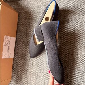 New in Box! Rothy's Black High Point Heels